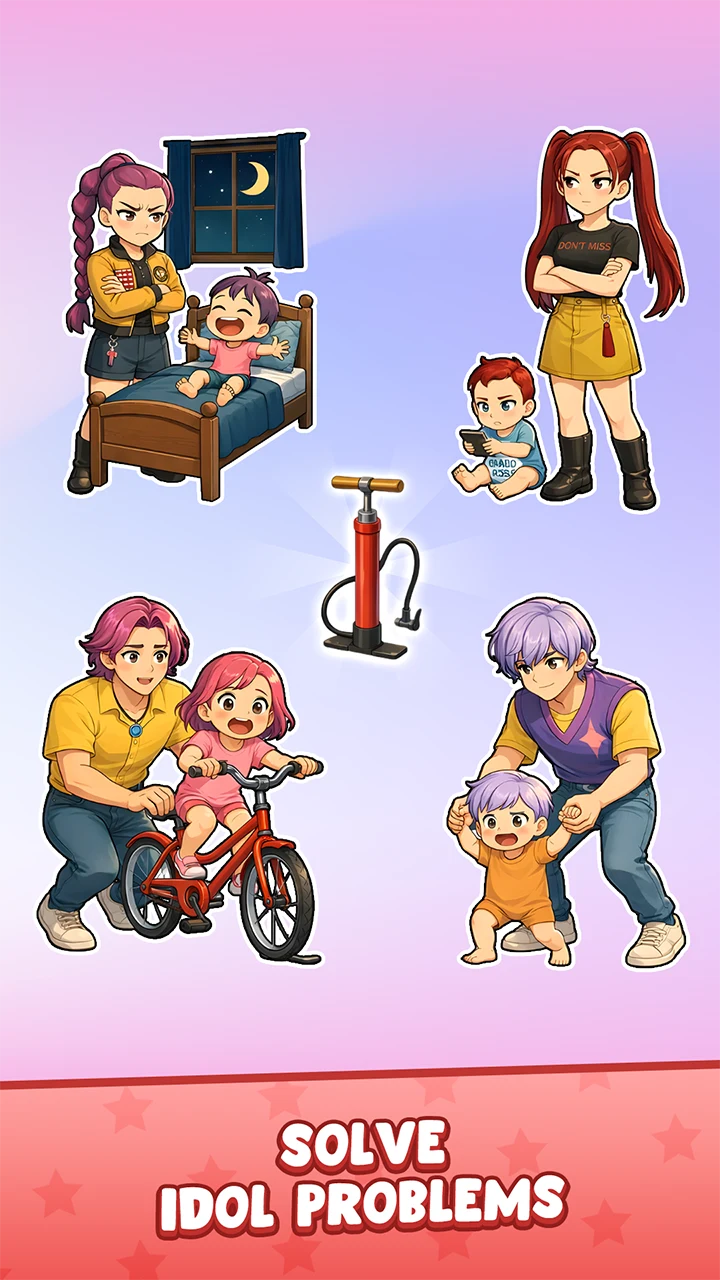 Idol Mini Games: Finger Rush screenshot